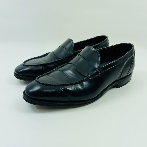 Classic 90’s Allen Edmonds “ Mercer Street “  Black Loafers Men’s 9.5 Wide Speed main image 4